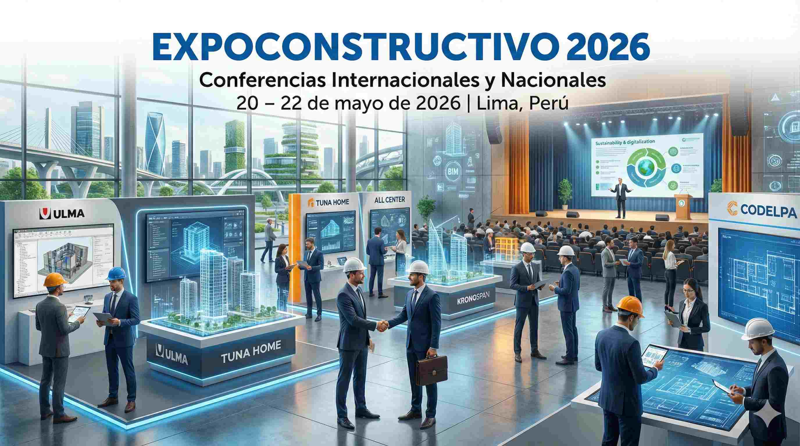 Innovación y negocios impulsan el mayor encuentro del sector construcción en Lima