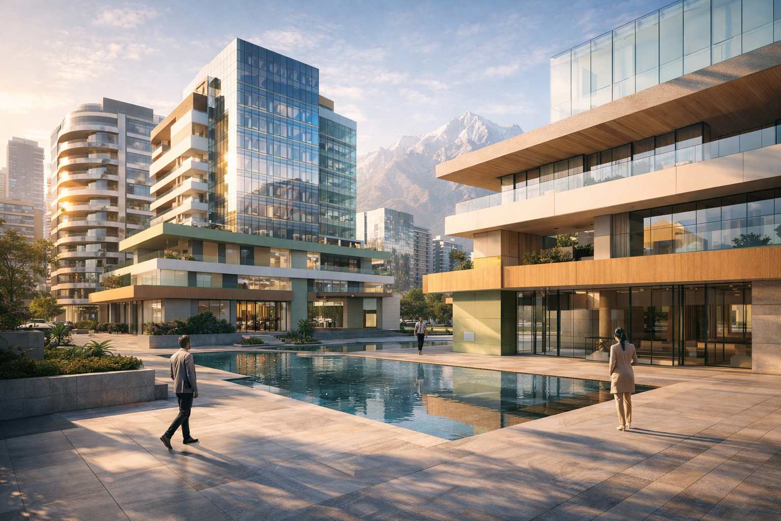 Tendencias de color y funcionalidad en la arquitectura contemporánea