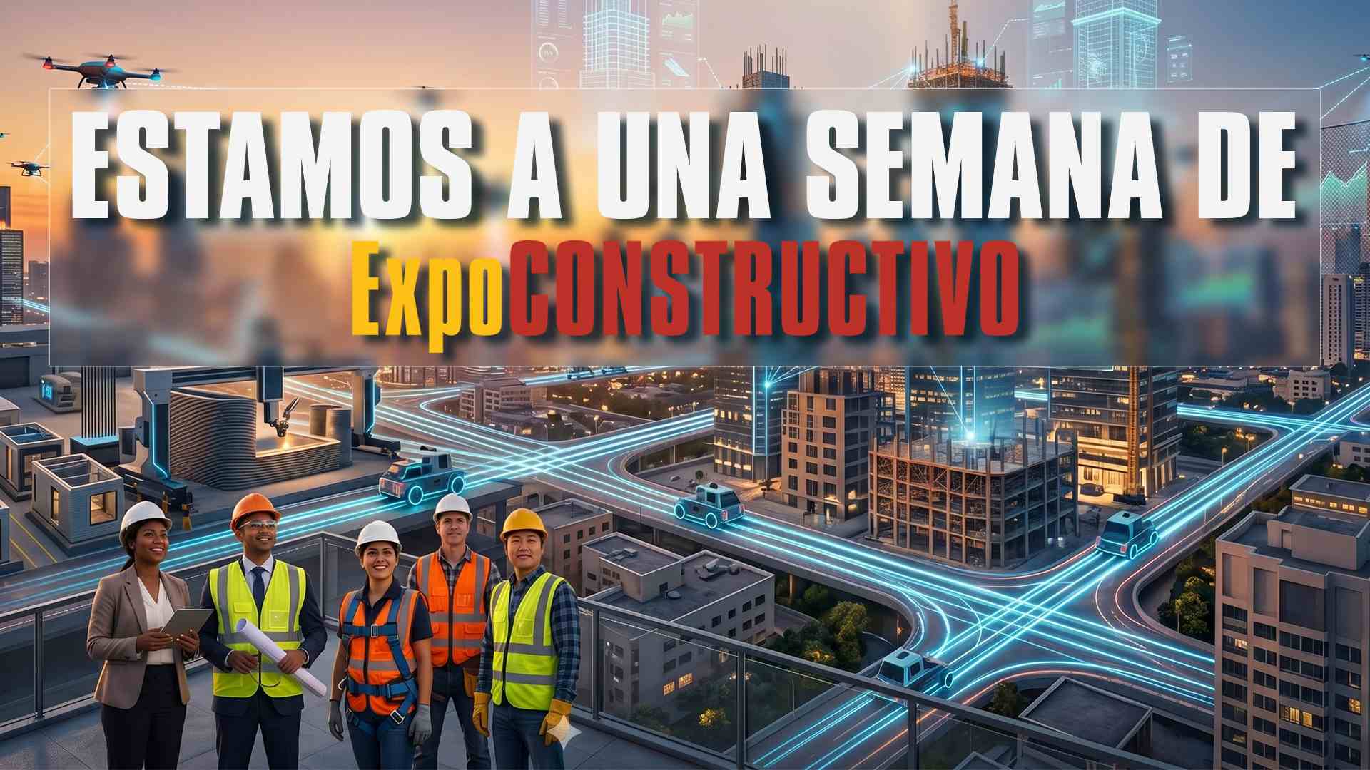 A solo una semana de EXPOCONSTRUCTIVO: Lima se alista para el gran encuentro de la industria de la construcción